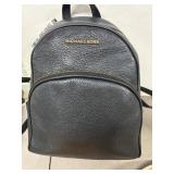 Michael Kors Abbey Pebbled Leather Backpack