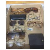 Eyeglasses and Sunglasses Lot