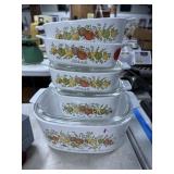 Corning Ware Spice of Life Casserole Set