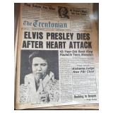 1977 Newspapers: Elvis Presley Death