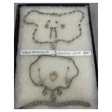 Rhinestone Jewelry Sets with Earrings
