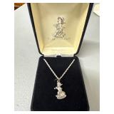 M.I. Hummel Club Sterling Silver Pendant