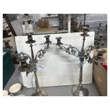 Silver-Tone 21" Candelabra (5-Light)