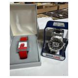 AkTEO Painter Watch and NY Giants Game Time