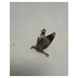 Sterling Silver Bird Pendant, 10.29g