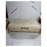 MCM Swirl Lucite Silverware Chest