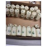 Lenox The Lacey Spice Garden Porcelain Jars