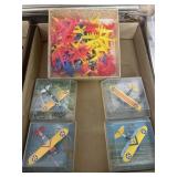 Cox Miniatures Airplane Models and Plastic Gl