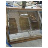 Glass Countertop Display Case With Light