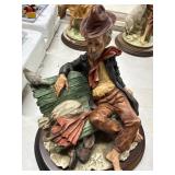Capodimonte Style Porcelain Figurine