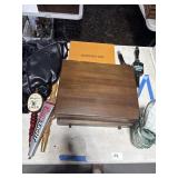 Lot: Tap Handles, Jacket, & Decor