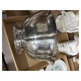 Ceramic and Silverplate Tableware Assortment
