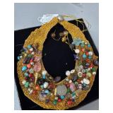 Custom Collar With Vintage Adornments