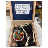 Jewelry Lot, Bakelite, Lucite, Cellulo