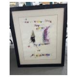 Framed Mixed Media Art, 28 x 33,Koffler