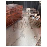 Wrought Iron Wine Rack, 22x14 Inches
