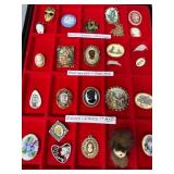 Cameos, Brooches, And Pins