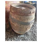 Jacob Ruppert Wooden Beer Barrel New York