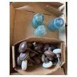 Glass Insulators and Door Knobs