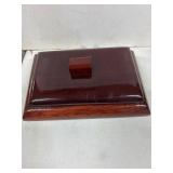 Custom Wood Box with 10 Costume Jewelry Items
