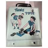 Tune Tote 45 RPM Record Case With 15 Singles