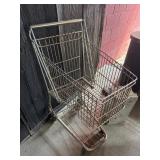 Metal Grocery Shopping Cart