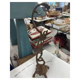 Cast Iron Decorative Stand with Serpent Motif