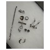 Sterling Silver Jewelry Collection, Assorted