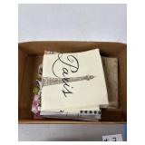 Paris-Themed Fabric Tea Towels Lot
