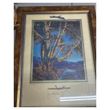Maxfield Parrish "Evening Shadows" Framed 20x