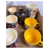 Collectible Cups and Vase Lot