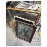 Framed Artworks and Frames Lot