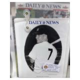 Mickey Mantle Yankees Signed Photo