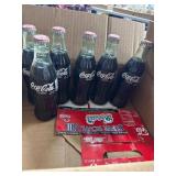 8 Coca-Cola Classic 8 oz Glass Bottles