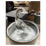 Swarovski Silver Crystal Goose Figurine