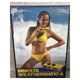 Minolta Weathermatic-A Framed Poster 17 x 24.