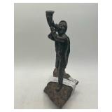 Arie Kadem .925 Silver Figurine, 10"