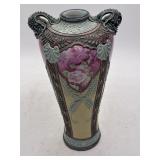 Hull Art Pottery Basket & Nippon Hand Painted