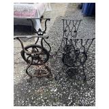 Cast Iron Sewing Machine Base Stands