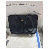 Michael Kors Black Leather Tote Bag