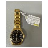 Invicta 8936 200M Diver Gold Plate Watch