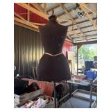 Dress Form with Cast Iron Base, Size 16