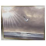 Seascape Oil Painting Signed Andrew