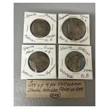 4 Shipwreck Spanish/Mexican Silver