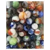 Bag of Assorted Glass Marbles