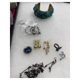 Costume and Sterling Jewelry Lot