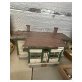 Handcrafted Wooden Dollhouse Circa 1911