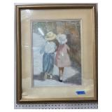 Ivan Anderson S.A.I. Framed Painting 25 x 30