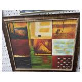 Abstract Oil on Canvas by Mark L, 27.5 x 24"