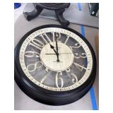 Main Street Station Wall Clock 24-Inch